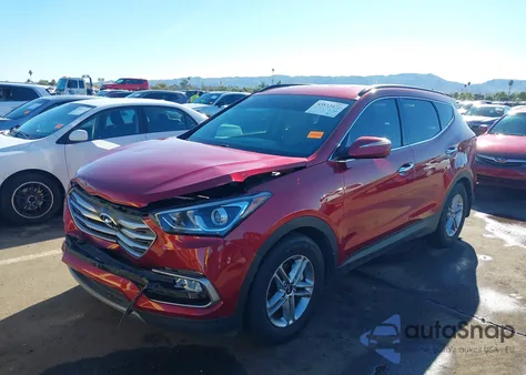2018 Hyundai Santa Fe Sport 2.4L z USA, uszkodzony, nr VIN 5XYZU3LB2JG503809